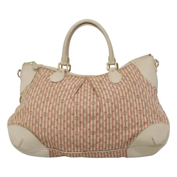 LOUIS VUITTON Mini Lin Marina GM Hand Bag Croisette 2way Pink M95493 Auth EC192 - Picture 14 of 16